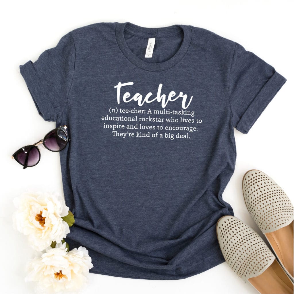 teacher gift tshirt