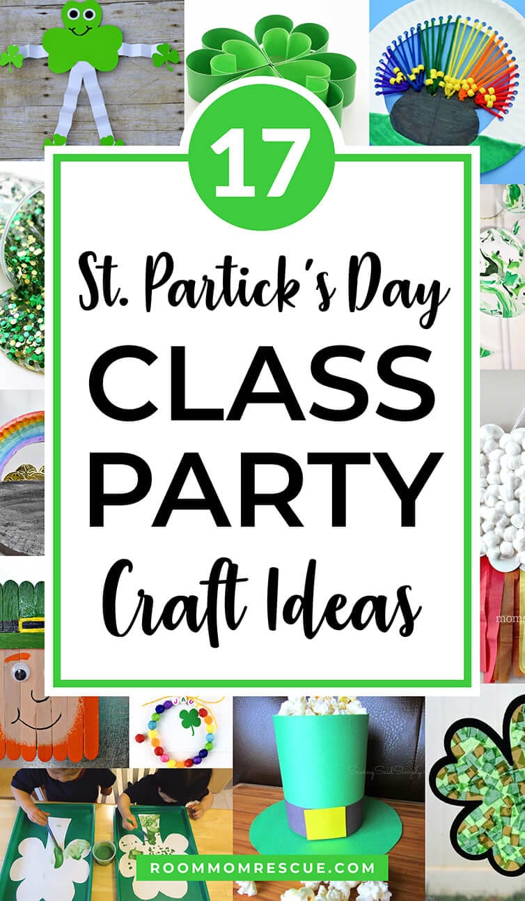 Class Party Crafts for St. Patrick’s Day