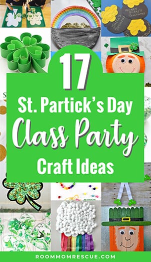 17 Class Party Crafts for St. Patrick’s Day