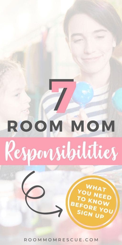 room mom responsibilities 