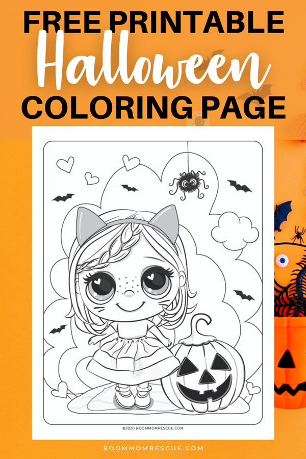 free printable halloween coloring pages for kids cute