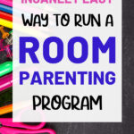 a "Room Mom Parenting Program Template"