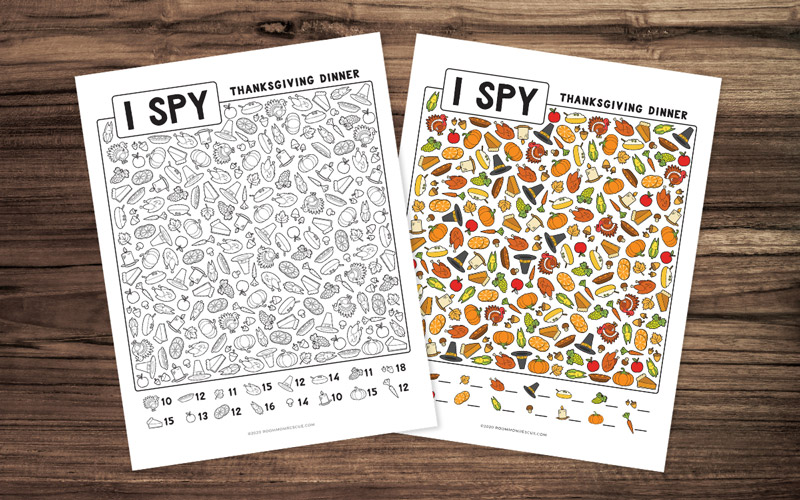 thanksgiving i spy free printable pdf room mom rescue