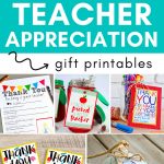 "Teacher Appreciation Printables" in PDF format