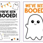 You've Been Booed and We've Been Booed Free Printable PDF